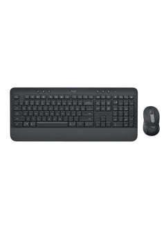 Logitech MK650 Wireless Comfort US Layout Keyboard and Mouse Combo for Business -Black (920-011004) BLACK  - Image 1