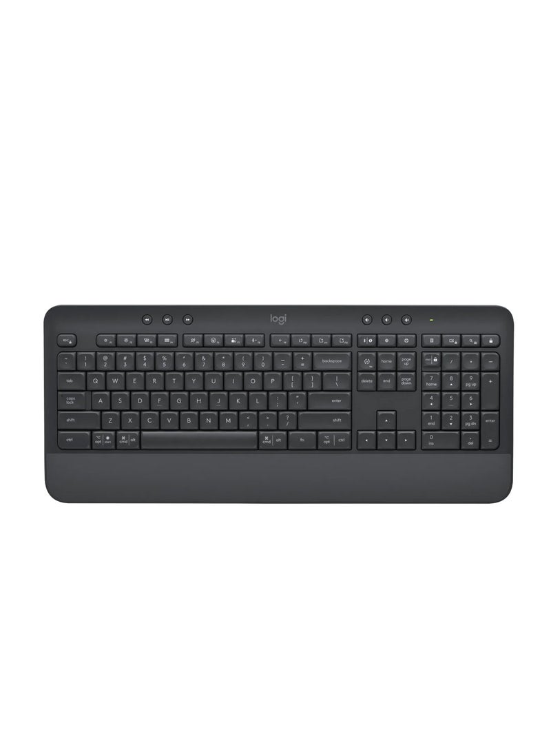 Logitech - MK650 Wireless Comfort US Layout Keyboard and Mouse Combo for Business -Black (920-011004) BLACK - Image 1