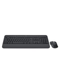 Logitech MK650 Wireless Comfort US Layout Keyboard and Mouse Combo for Business -Black (920-011004) BLACK  - Image 4