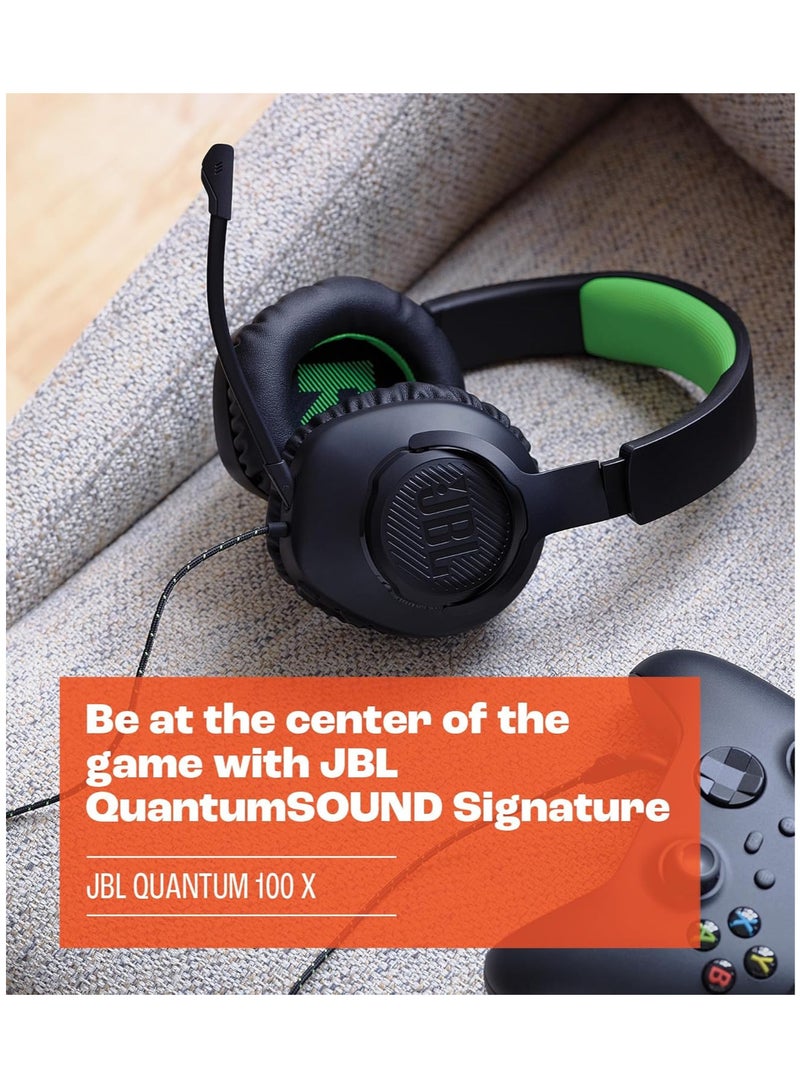 JBL Quantum 100X Console - Gaming Headset for Xbox Black - Image 2