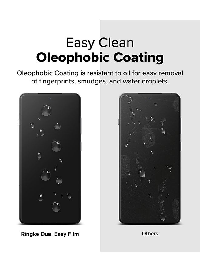 Ringke Dual Easy Film For OnePlus 13R Screen Protector, Anti-Scratch Self-Healing Protection HD Quality Film with Easy Installation Tool - Pack of 2 - Clear - Image 4