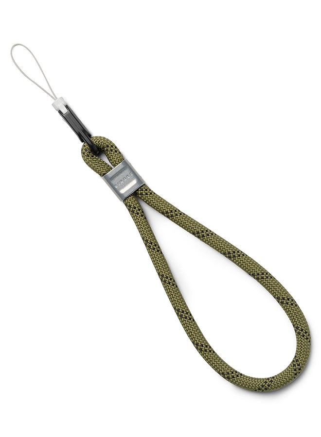 Ringke Rope Hand Strap, Adjustable Phone Wrist Strap, Universal Multifunctional Camera Lanyard Wristlet Designed for Phone Cases, Earbuds, Cameras, Car Keys - Olive Green - Image 1