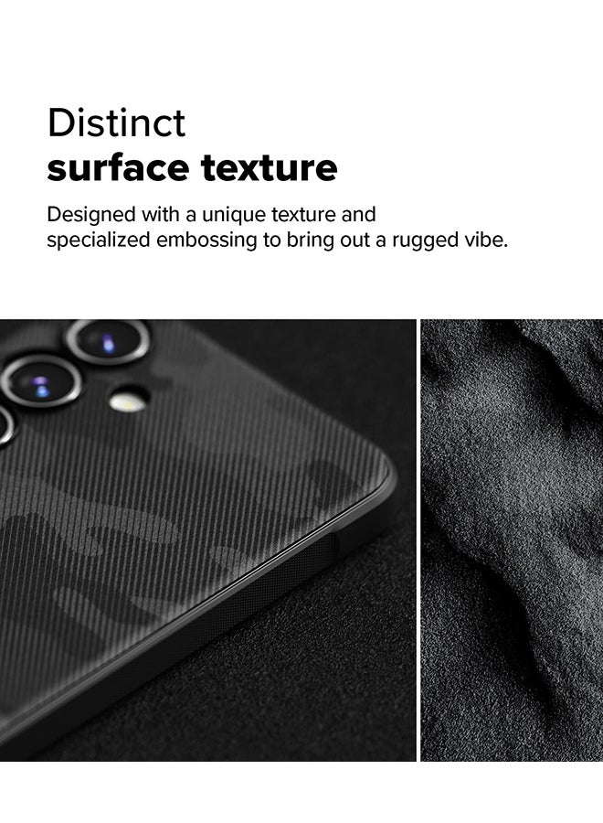 Ringke Onyx For Samsung Galaxy S24 FE Case Enhanced Grip Tough Flexible TPU Shockproof Rugged TPU Bumper Drop Protection Phone Cover - Camo Black - Image 5