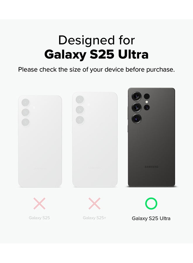 Ringke Silicone Magnetic For Samsung S25 Ultra Case Cover Powerful Magnet Long Lasting Silky Feel Anti-Fingerprint S25 Ultra Back Cover - Stone - Image 2