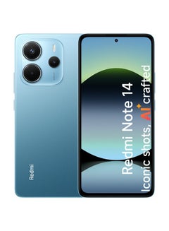 Xiaomi Redmi Note 14 Dual SIM Ocean Blue 6GB 128GB 4G - Middle East Version  - Image 1