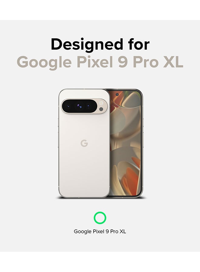 Ringke - Fusion For Google Pixel 9 Pro XL Case Cover Transparent PC Back Flexible TPU Bumper Shockproof Protection Phone Cover - Matte Clear - Image 1