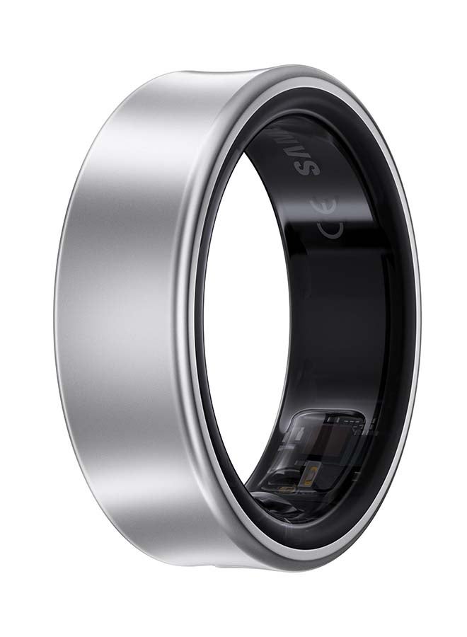 Samsung - Galaxy Smart Ring Size 12 Titanium Silver Titanium Silver - Image 1