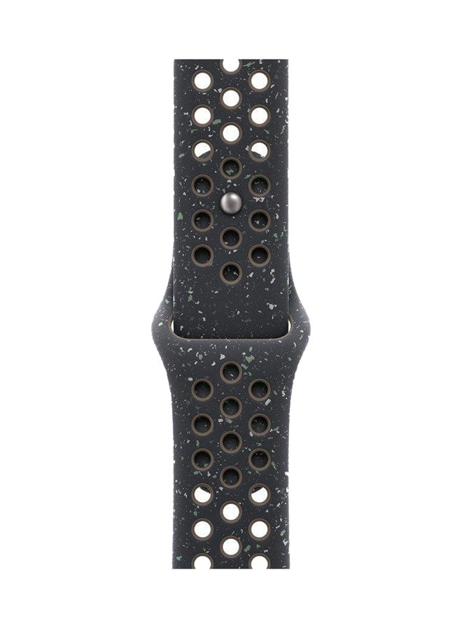 Apple 40MM Midnight Sky Nike Sport Band SM Blue and Red - Image 1