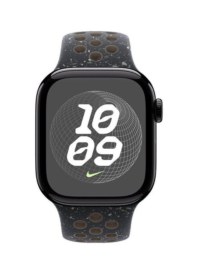 Apple 40MM Midnight Sky Nike Sport Band SM Blue and Red - Image 3