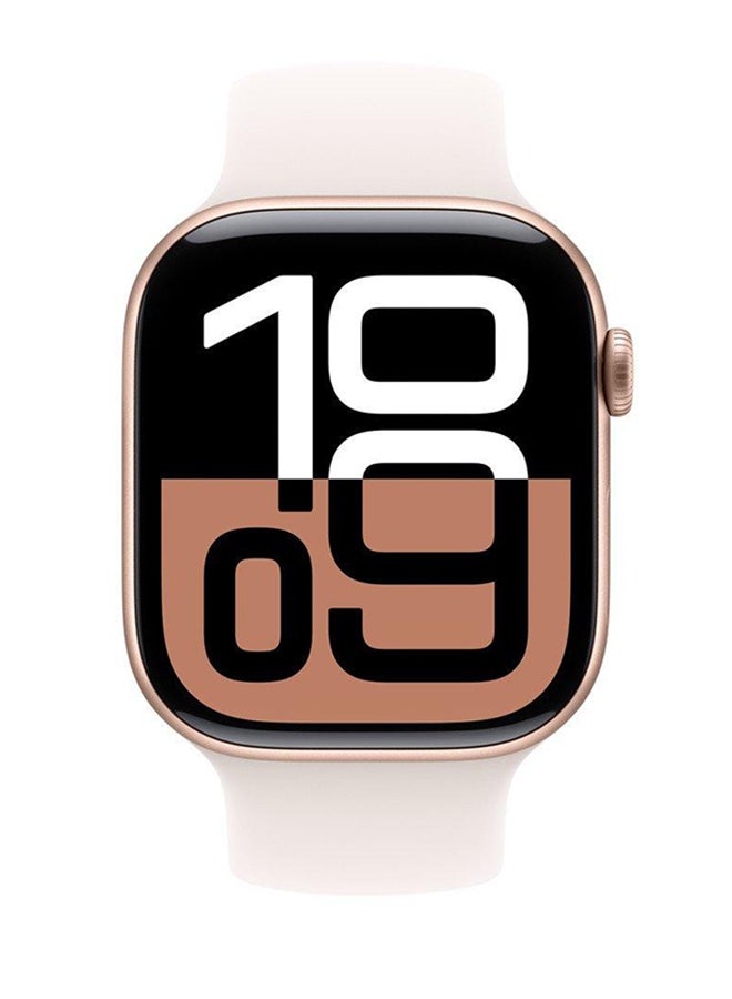 Apple - 46MM Light Blush Sport Band ML Ultramarine - Image 1