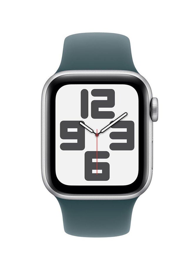 Apple - 40MM Lake Green Sport Band SM Black - Image 1