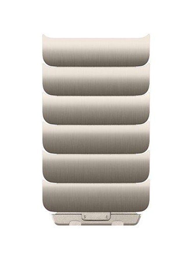 Apple - 46MM Natural Link Bracelet Kit VOLT SPLASH - Image 1