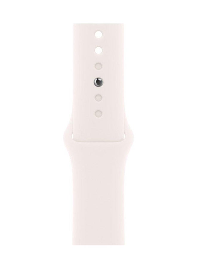 Apple 46MM Light Blush Sport Band SM Ultramarine - Image 1
