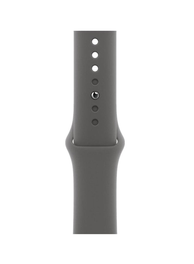 Apple 46MM Stone Gray Sport Band ML Starlight - Image 1