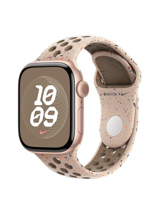 Apple 42MM Desert Stone Nike Sport Band SM LIGHT BLUSH - Image 2
