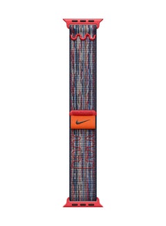 Apple 42MM BlueRed Nike Sport Loop Grey/Blue  - Image 1
