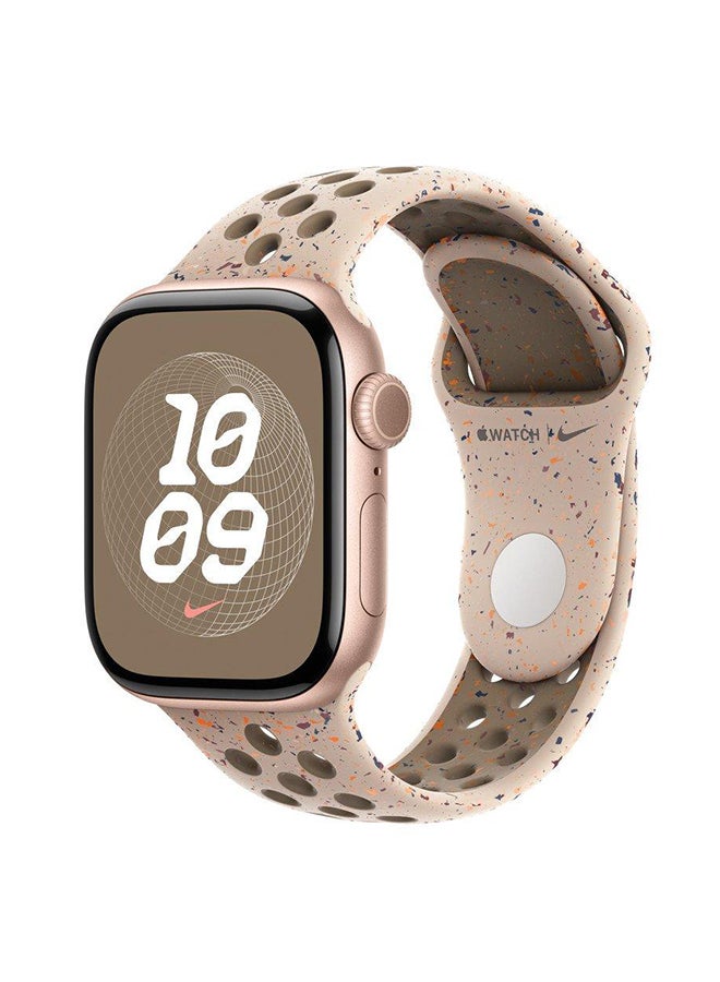 Apple 42MM Desert Stone Nike Sport Band ML Midnight - Image 2