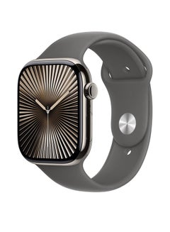 Apple 46MM Stone Gray Sport Band SM Slate  - Image 2
