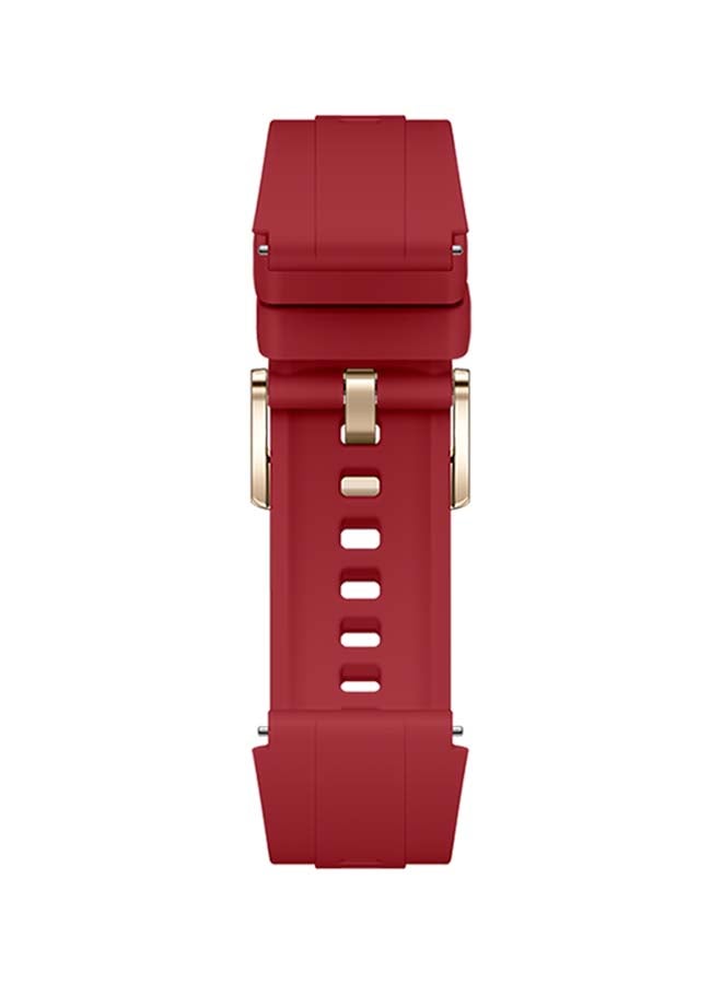 HUAWEI GT4 18MM Strap Vibrant Red Red  - Image 1