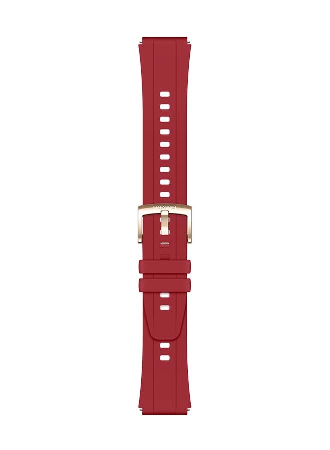 HUAWEI GT4 18MM Strap Vibrant Red Red  - Image 2