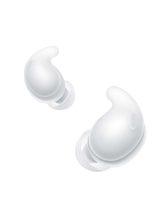 Sony Link Buds Fit TWS  Noise Canceling Earbud with Air Fitting Supporters White White  - Image 2