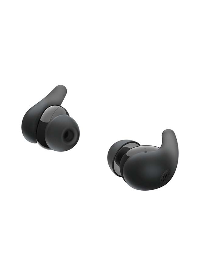 Link Buds Fit TWS  Noise Canceling Earbud with Air Fitting Supporters Black Black