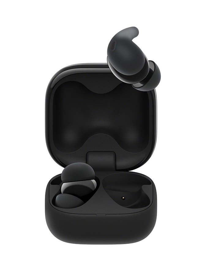 Link Buds Fit TWS  Noise Canceling Earbud with Air Fitting Supporters Black Black