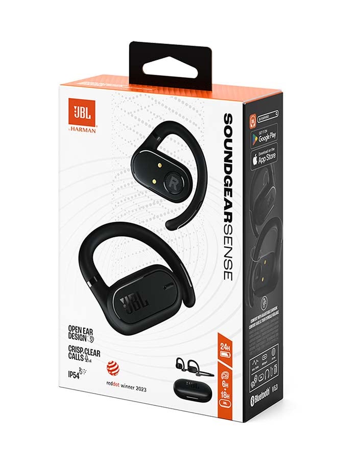 JBL Soundgear Sense Fully Wireless Earphones Black Black - Image 1