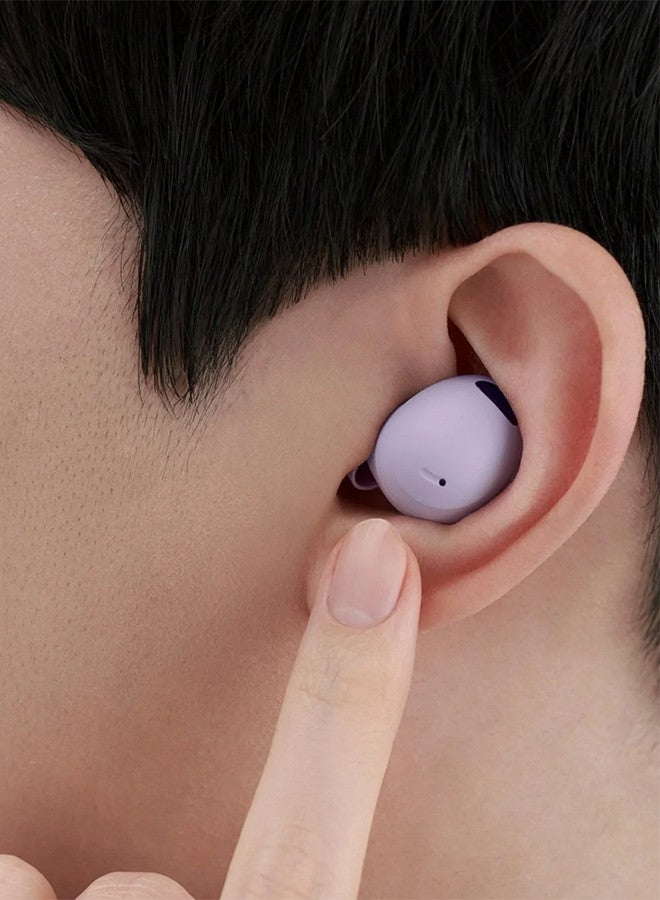 MARGOUN Buds 2 Pro for Galaxy S25 , True Wireless Bluetooth Headphones with Noise Cancelling Hi Fi Sound Comfort Fit HD Voice - Purple Purple - Image 4