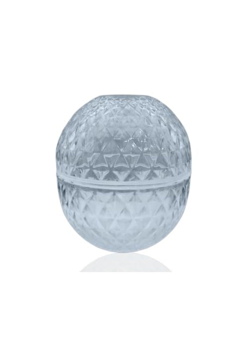 إي سي في في Clear Glass Tissue Box Cover - Decorative Crystal Toilet Paper Holder Clear  - Image 1