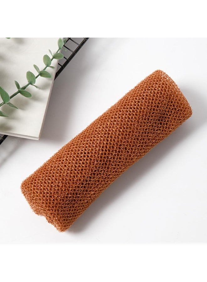 3Pcs African Net Sponges, Long Net Bath Sponge Exfoliating Towels For Bath, Shower Body Scrubber Back Scrubber Skin Smoothers For Daily Use, 80Cm Multicolor