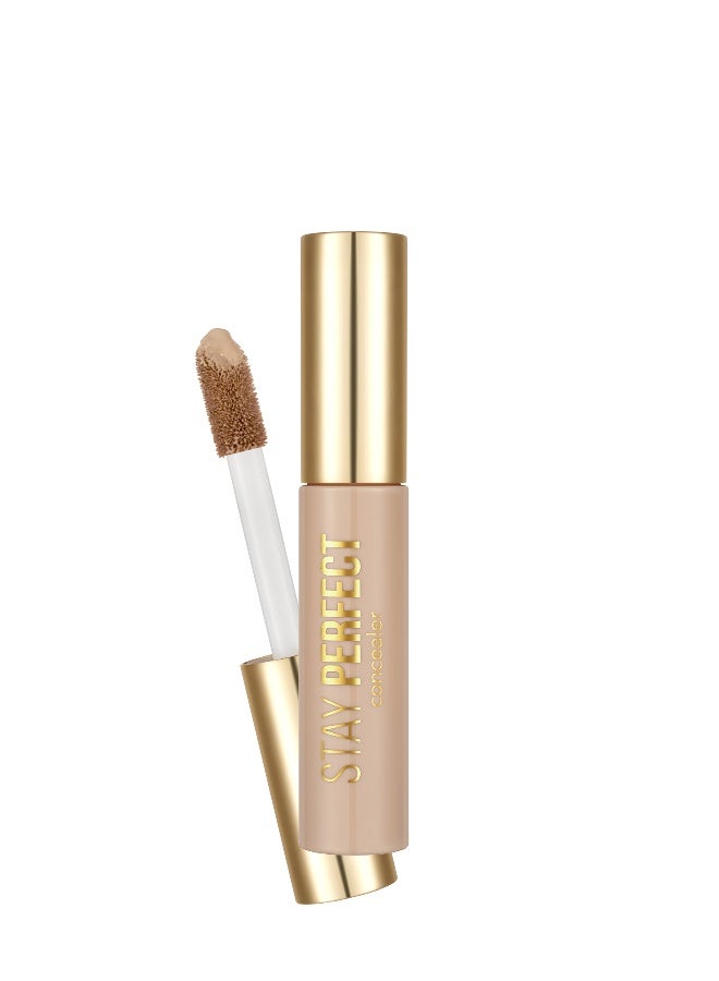 flormar Stay Perfect Concealer – 005 Beige – Buildable, Long-Wear, Matte Finish, High Pigment, Blendable New-005 Beige - Image 1