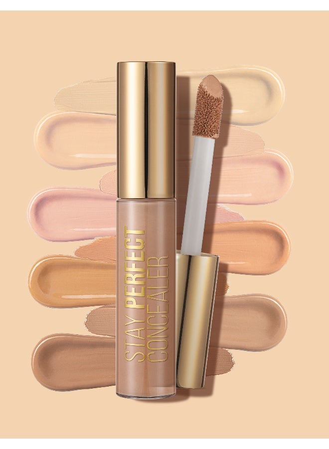 flormar Stay Perfect Concealer – 005 Beige – Buildable, Long-Wear, Matte Finish, High Pigment, Blendable New-005 Beige - Image 5