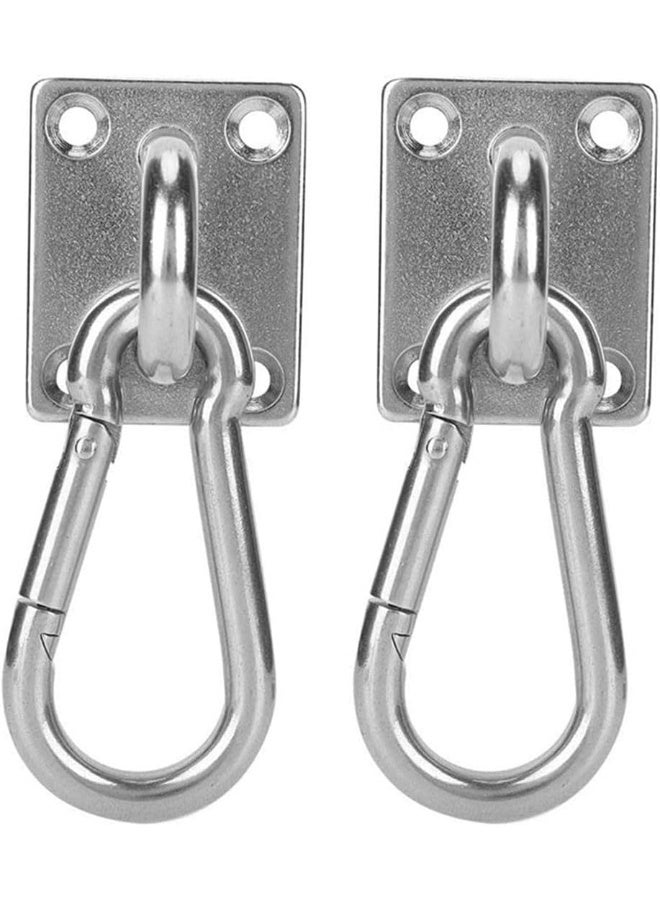 إي سي في في Sun Shade Sail Fixing Kit - M6 Heavy Duty Hardware Set with 304 Stainless Steel, Adjustable Turnbuckle & Wall Brackets for Garden Triangle & Square Shades Yellow  - Image 3