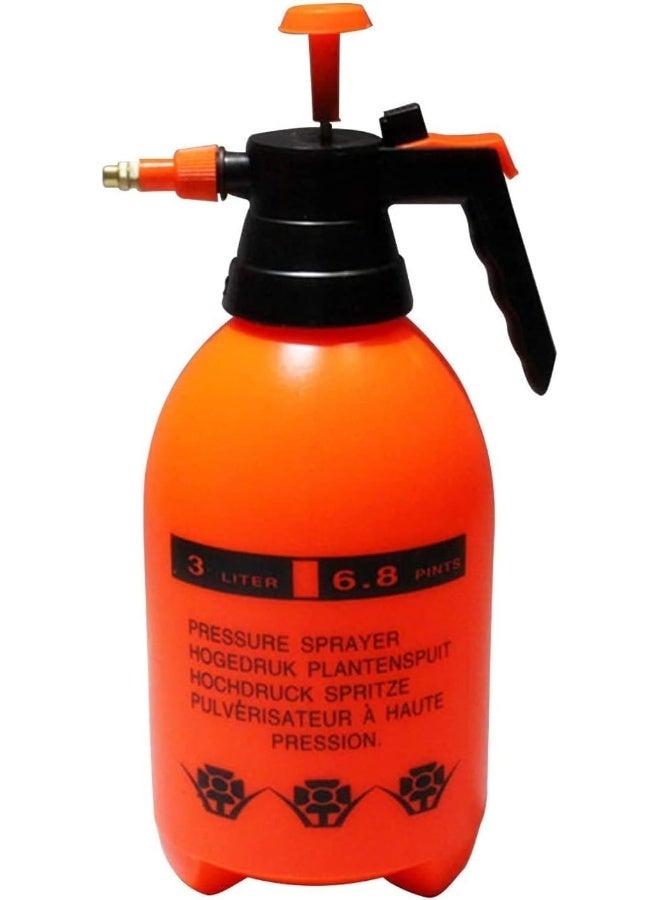 ECVV 3L Pneumatic Spray Bottle Large Capacity Watering Can with Adjustable Pressure Nozzle, Household Plants Flowers Watering Kettle Watering Pot Garden Mister Sprayer - Image 1