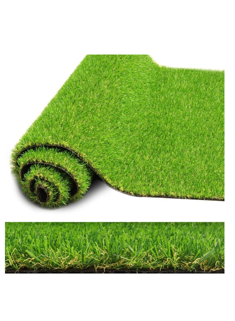 ECVV Artificial Grass Carpet Green For Home Outdoor Front/Backyards Garden Decoration - Artificial Grass 30mm 200x100cm Green  - Image 1
