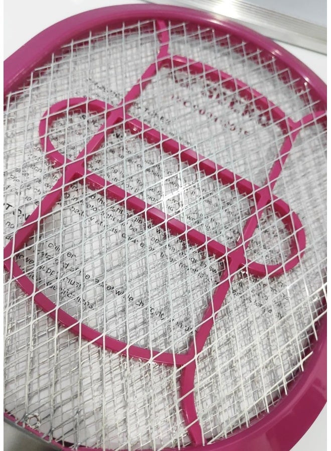 إي سي في في Mosquito Bug Swatter USB Rechargeable Electric Mosquito and Pest Killer Racket Indoor and Outdoor Use Assorted  - Image 4