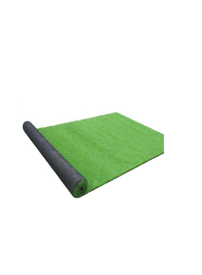 ECVV ECVV 26mm Artificial Grass Carpet Green, Artificial Grass Turf For Home Outdoor Front, Garden Decoration, Play Ground, Pool Area, Backyard, Patio, Balcony, |200cm*500cm|  - Image 1