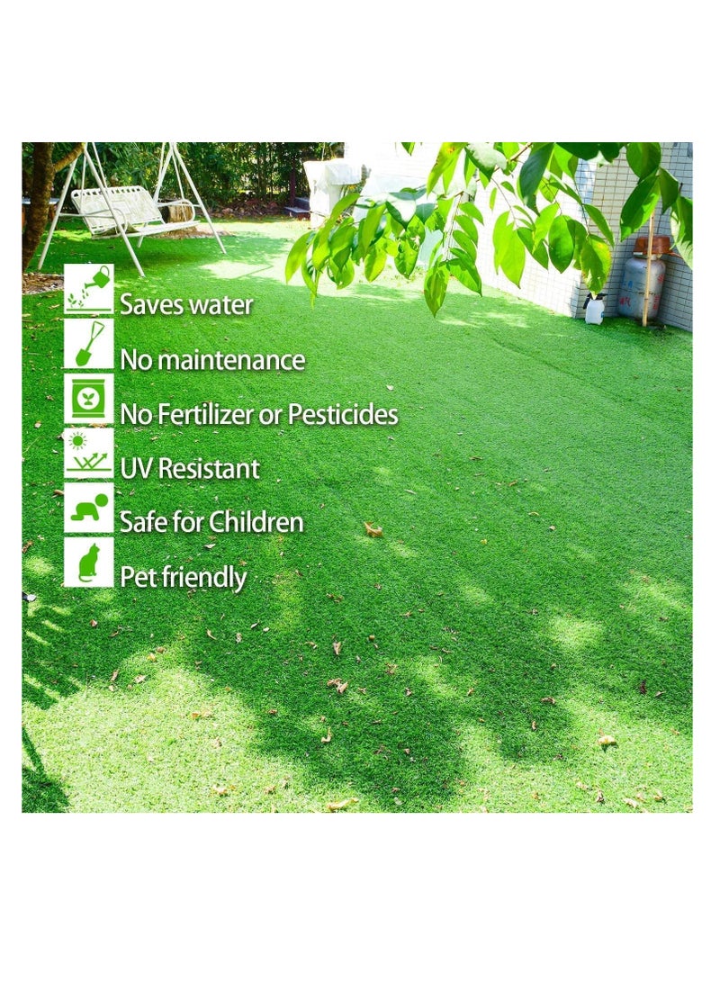 ECVV Ecvv Artificial Grass Carpet Green For Home Outdoor Front/Backyards Garden Decoration Artificial Grass Turf | 36MM-200 * 800 |  - Image 5