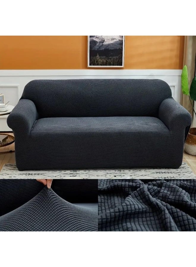 إي سي في في Stretch Sofa Slipcover – Anti-Slip Soft Couch Sofa Cover, Washable Furniture Protector with Anti-Skid Foam and Elastic Bottom | 90 * 140CM Assorted - Image 4