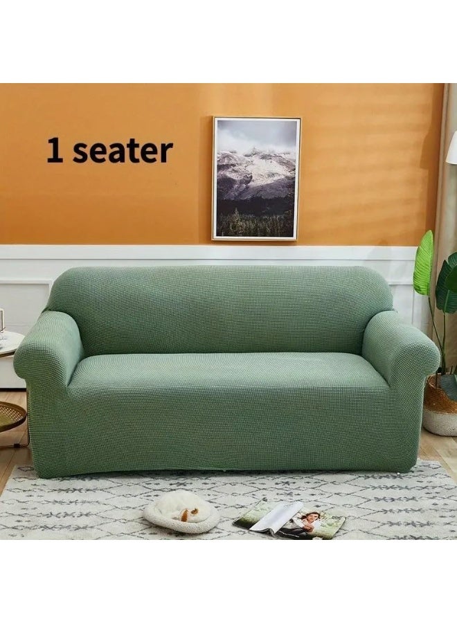 إي سي في في Stretch Sofa Slipcover – Anti-Slip Soft Couch Sofa Cover, Washable Furniture Protector with Anti-Skid Foam and Elastic Bottom | 90 * 140CM Assorted - Image 2