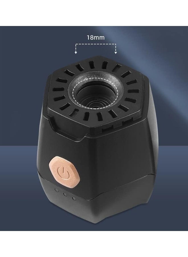 إي سي في في موقد بخور كهربائي بخور عود موقد دخانه معطر موزع بخور ديكور منزلي حرفة يدوية هدية - Image 5