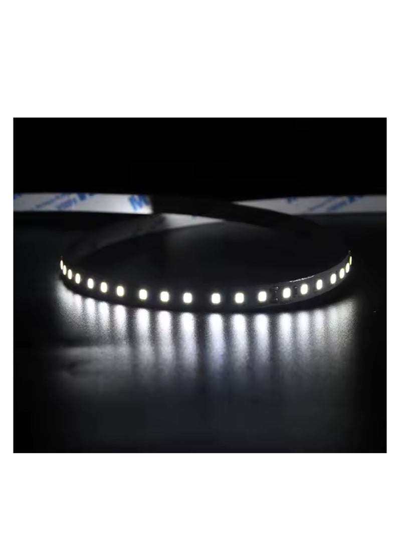 ECVV ECVV® LED Strip Battery Operated | 2 Meter 150 LED Battery LED Strip, White Led Strip | Waterproof LED Lights Strip Battery Operated Outdoor and Indoor | Self-Adhesive | White Colour | White  - Image 4