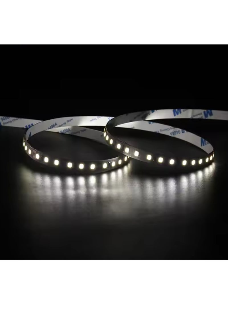 ECVV ECVV® LED Strip Battery Operated | 2 Meter 150 LED Battery LED Strip, White Led Strip | Waterproof LED Lights Strip Battery Operated Outdoor and Indoor | Self-Adhesive | White Colour | White  - Image 5