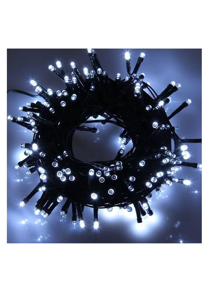 إي سي في في Lights Outdoor - 300 LED White Lights 8 Modes and Memory Function Led Christmas Lights Waterproof Plug in for Tree|Wedding|Party Holiday Decor  - Image 1