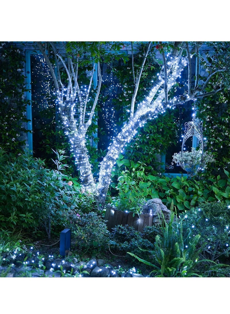 إي سي في في Lights Outdoor - 300 LED White Lights 8 Modes and Memory Function Led Christmas Lights Waterproof Plug in for Tree|Wedding|Party Holiday Decor  - Image 2