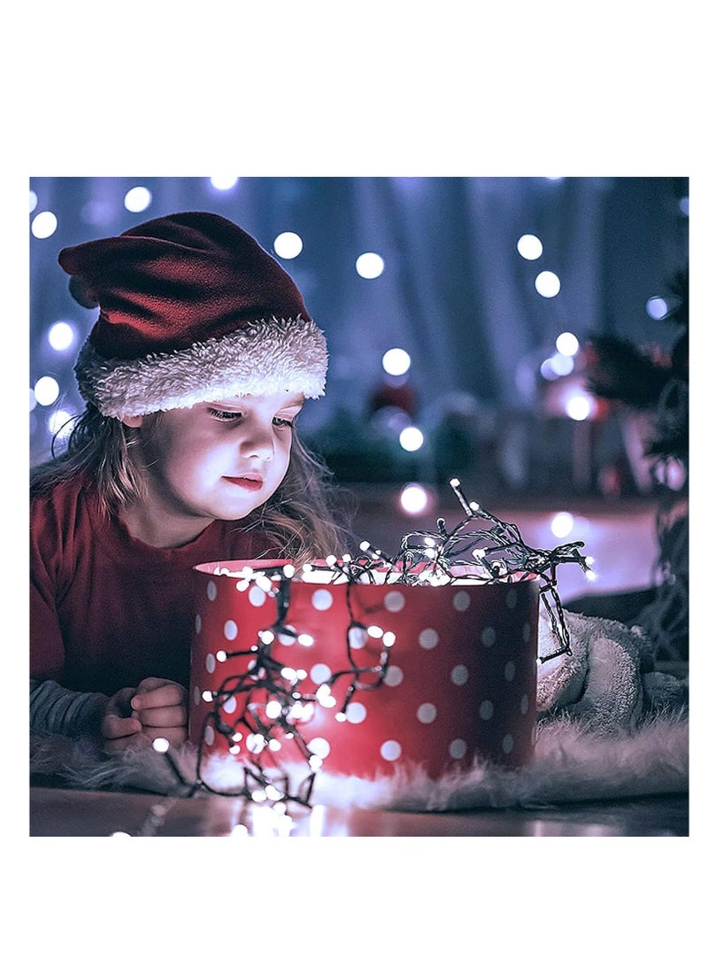 إي سي في في Lights Outdoor - 300 LED White Lights 8 Modes and Memory Function Led Christmas Lights Waterproof Plug in for Tree|Wedding|Party Holiday Decor  - Image 5