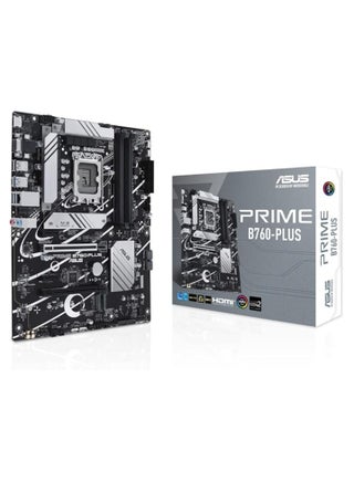 Prime B760-PLUS, Intel® B760 LGA 1700 ATX Motherboard with PCIe 5.0, Three PCIe 4.0 M.2 Slots, DDR5, Realtek 2.5Gb Ethernet, DisplayPort, VGA, HDMI | Black - pnsku/N70156386V/45/_/1740379683/0bd44f96-204c-49d5-919d-4a46c1bef9ae