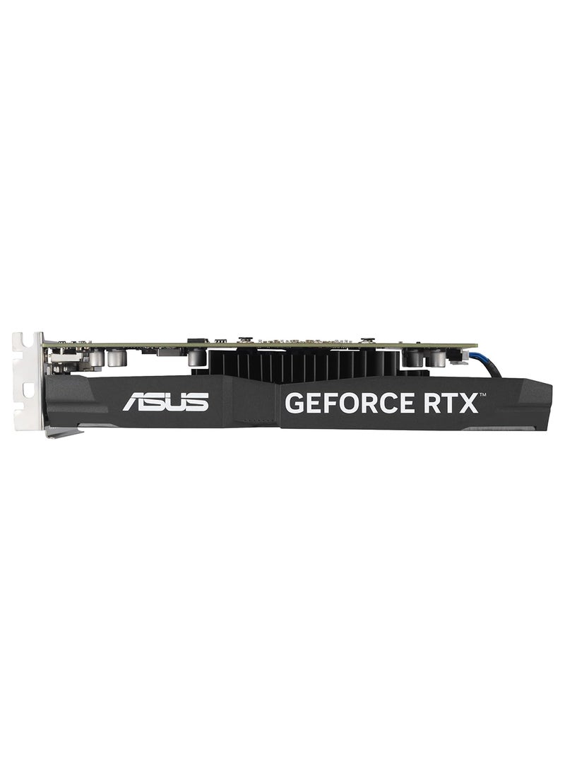 ASUS - Dual NVIDIA GeForce RTX 3050 6GB OC Edition Gaming Graphics Card - PCIe 4.0, 6GB GDDR6 Memory, HDMI 2.1, DisplayPort 1.4a, 2-Slot Design, Axial-tech Fan Design, 0dB Technology, Steel Bracket - Image 1