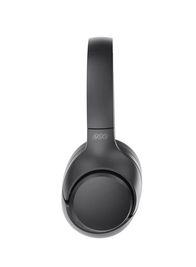 QCY - H3 ANC Active Noise Cancelling Headphones, Bluetooth 5.4 Wireless Over-Ear Headphones, Hi-Res Audio, Deep Bass, Multipoint Connection, 60H Playtime, Custom EQ via App Black - Image 1